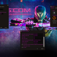 Assassin Bot GUI with background