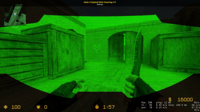 How to use Nightvision goggles in CS 1.6
