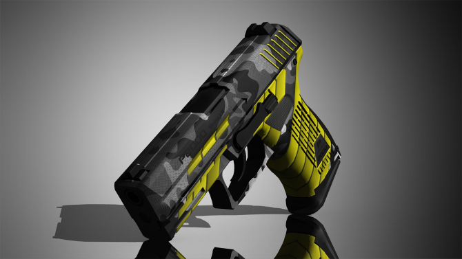 Handling pistols in CS 1.6